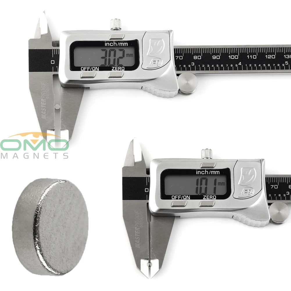 OMO Magnetics 100 шт N52 супер сильные круглые дисковые 3x1 мм Магниты редкоземельные