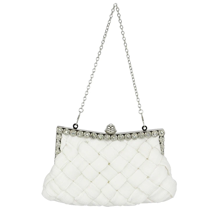 FGGS WHITE атласная Свадебная вечерняя сумочка клатч|handbag purse|clutch handbagevening purse |