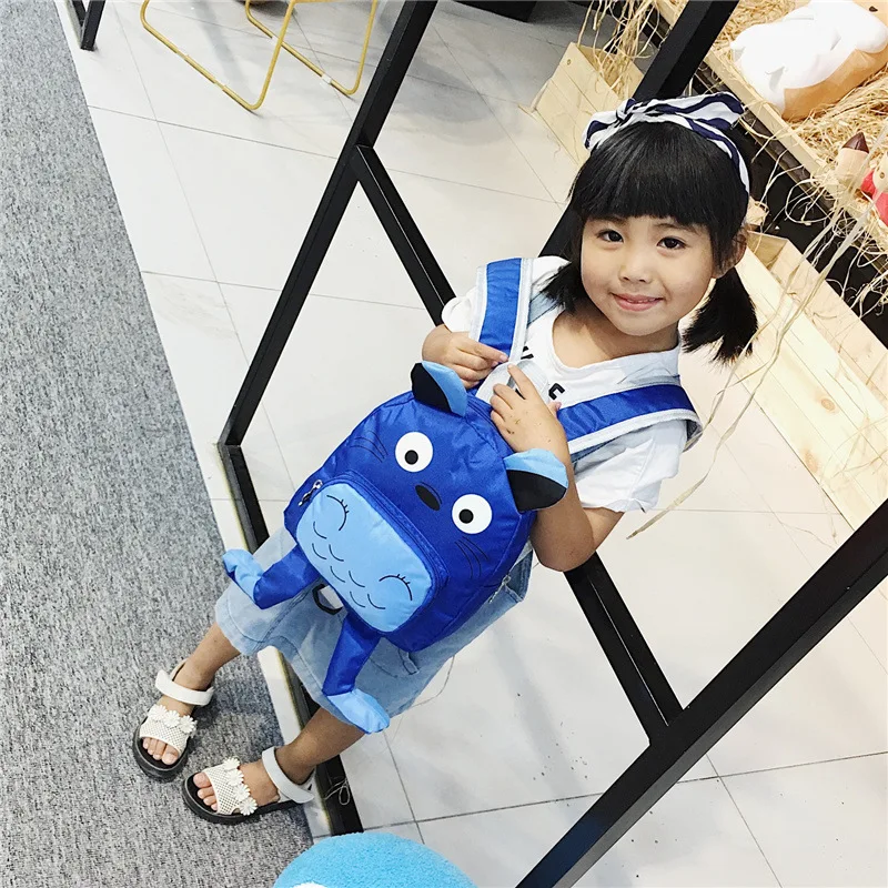 2018 Новые Kawaii детские плюшевые Мультяшные сумки детский рюкзак школьные Тоторо