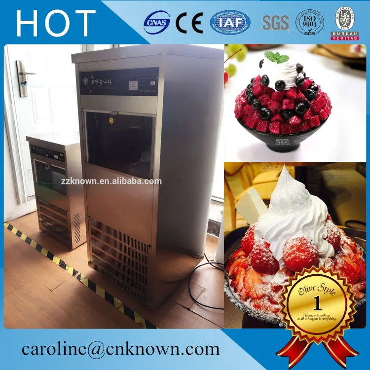 

Food grade stainless steel flakes machine for sale Snowflake ice maker machine