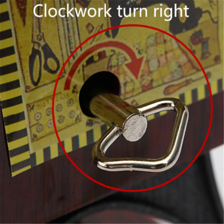 Fd3395 новые анимированные мини Вышивание машины музыкальная шкатулка