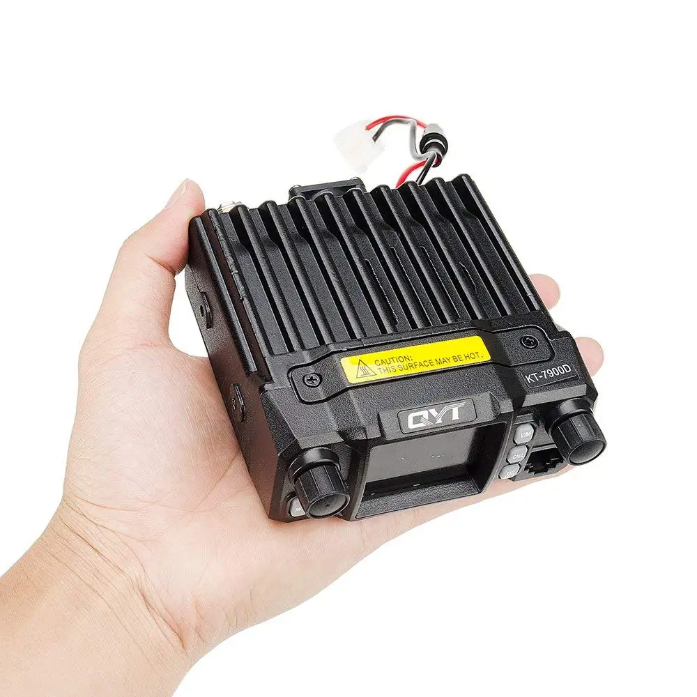 QYT KT 7900D Mini Car Mobile Radio Quad Band Dsiplay VHF 25W UHF 20W Transicever KT7900D Walkie Talkie|Рации| |