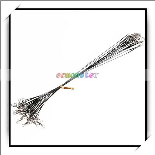 Free Shipping 60pcs Steel Fishing Wire Spinner Leaders Good and High Quality 89005137 | Спорт и развлечения