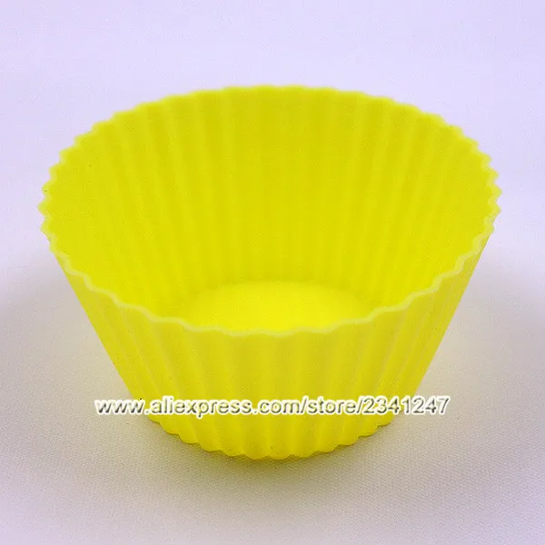 8 цветов диаметр основания 4.5 см силиконовые торт инструменты muffin чашки кекс