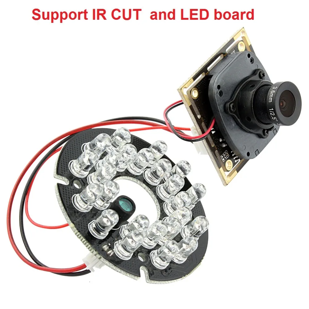 720P HD OV9712 CMOS Бесплатный драйвер H.264 инфракрасный ИК usb модуль камеры эндоскоп с