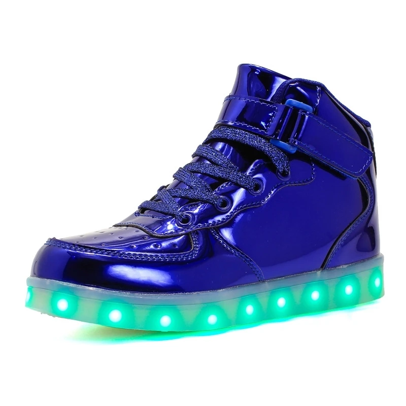 25-40 Size/ USB Charging Basket Led Children Shoes With Light Up Kids Casual Boys&ampGirls Luminous Sneakers Glowing Shoe enfant | Детская