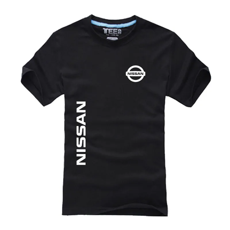 Новый летний логотип Nissan футболки мужские 100% хлопок модная детская рубашка с