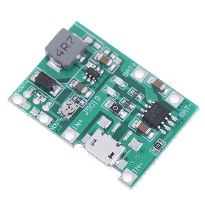 One Piece DC-DC Step Up Boost Module Lithium Li-ion 18650 3.7V 4.2V Battery Charger Board Integrated Circuits | Инструменты