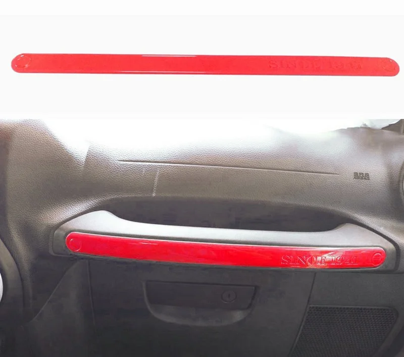 Для Jeep JK аксессуары внутренняя отделка акцент руль/дверная ручка крышка