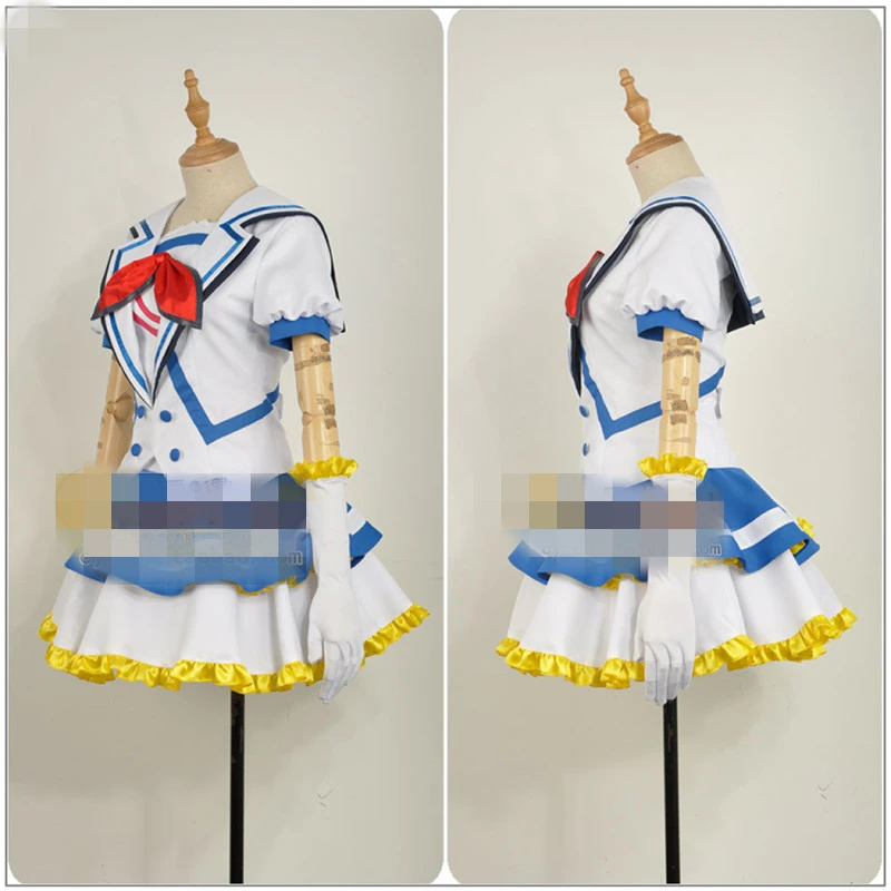 

Anime Cosplay Costume lovelive Sunshine Aqours Jumping Heart Kurosawa Dia Dress Women Dress Short Dress Z