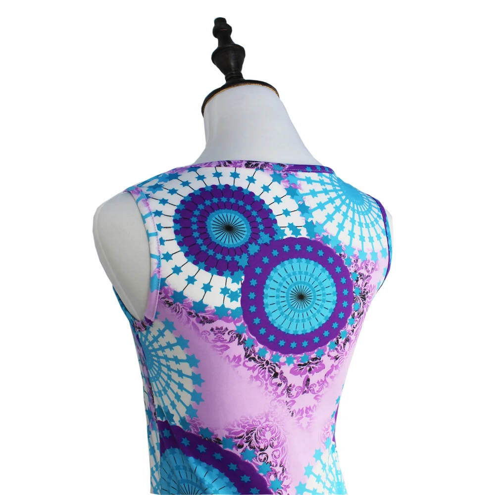 Женский сарафан без рукавов BAEKADOO летнее повседневное обтягивающее пляжное