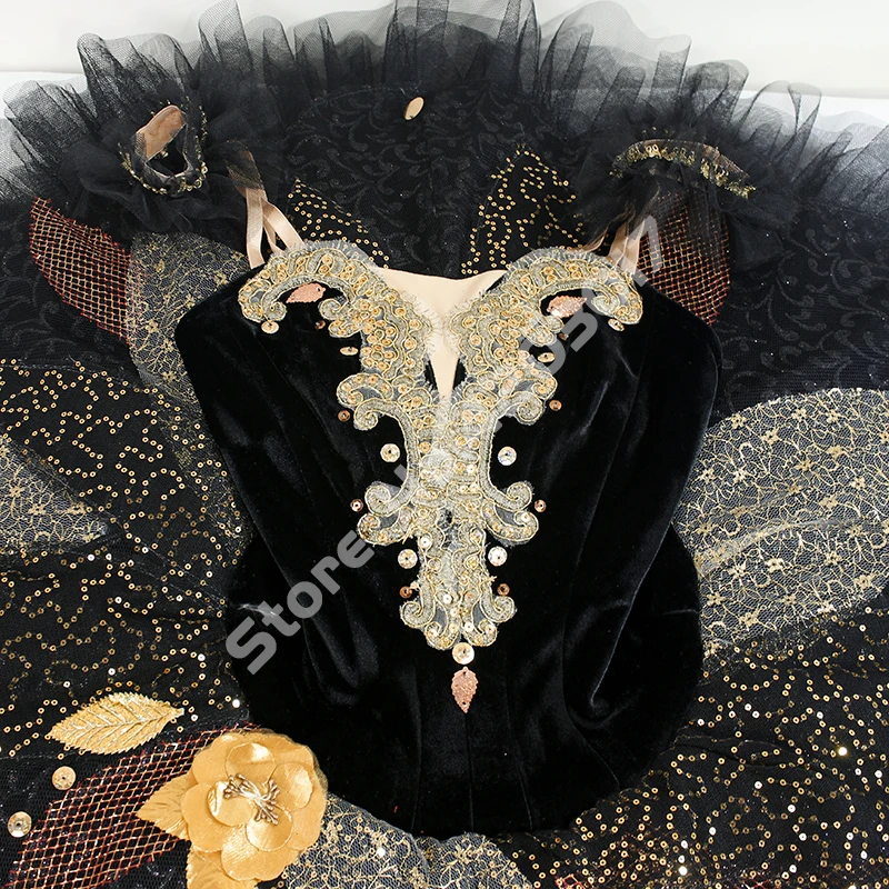 Профессиональные танцевальные костюмы Tutus для взрослых и женщин в виде лебедя