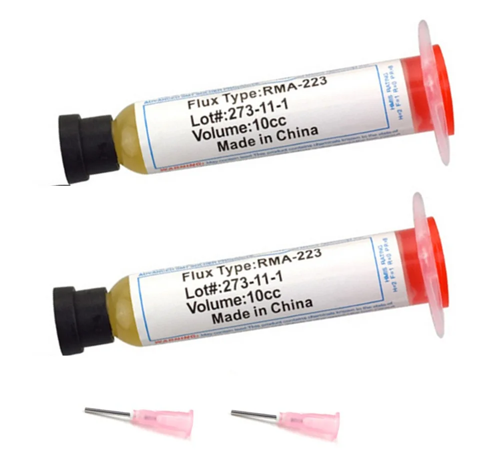 Неочищенная паяльная паста 10cc Flux Grease RMA223 RMA 223 + бесплатная доставка|grease tube|grease