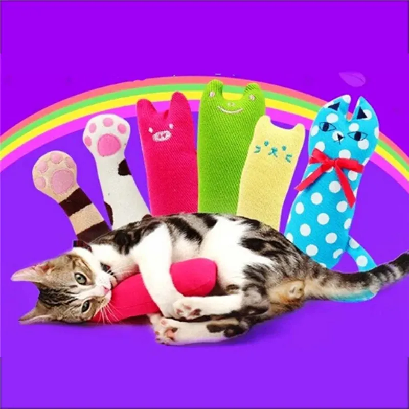Кошка игрушка когти шлифовальные зубы кошка игрушки подушка товары для животных