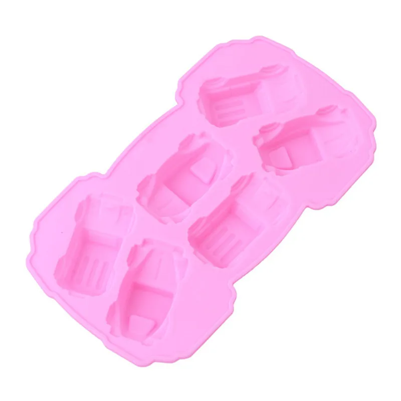 

3D Sport Car Shape Creative Silicone Chocolate Soap Cake Sugar Fondant Mold Kitchen Cupcake Tools