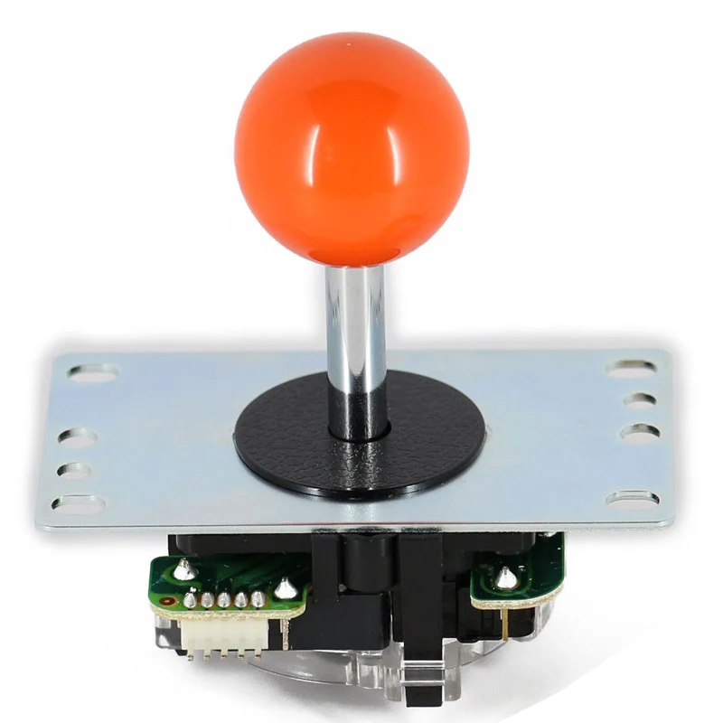 Абсолютно JLF-TP-8YT Sanwa Джойстик для аркадной игры Jamma 12 цветов - Цвет: Orange