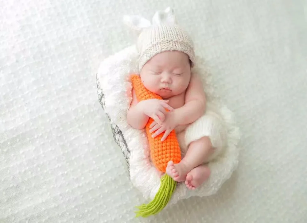 Новорожденный крючком мини-кролик одежда для моделирования молока