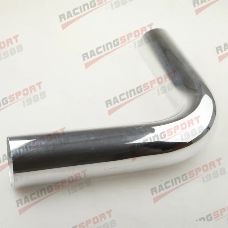 

90 Degree 3" 76mm OD Turbo Intercooler Pipe Tube Aluminium Mandrel Bend L=610MM