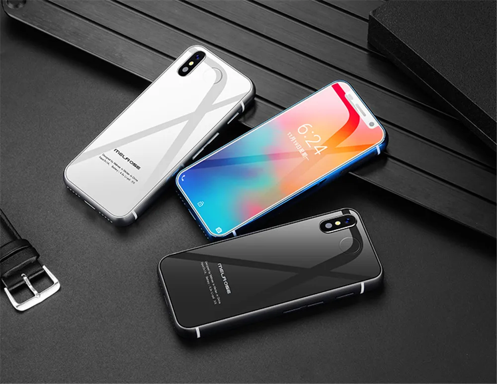 Melrose 4G Lte маленький Android телефон Google play 3,4 ''четырехъядерный Android 8,1 отпечаток пальца ID студенческий мини маленький смартфон