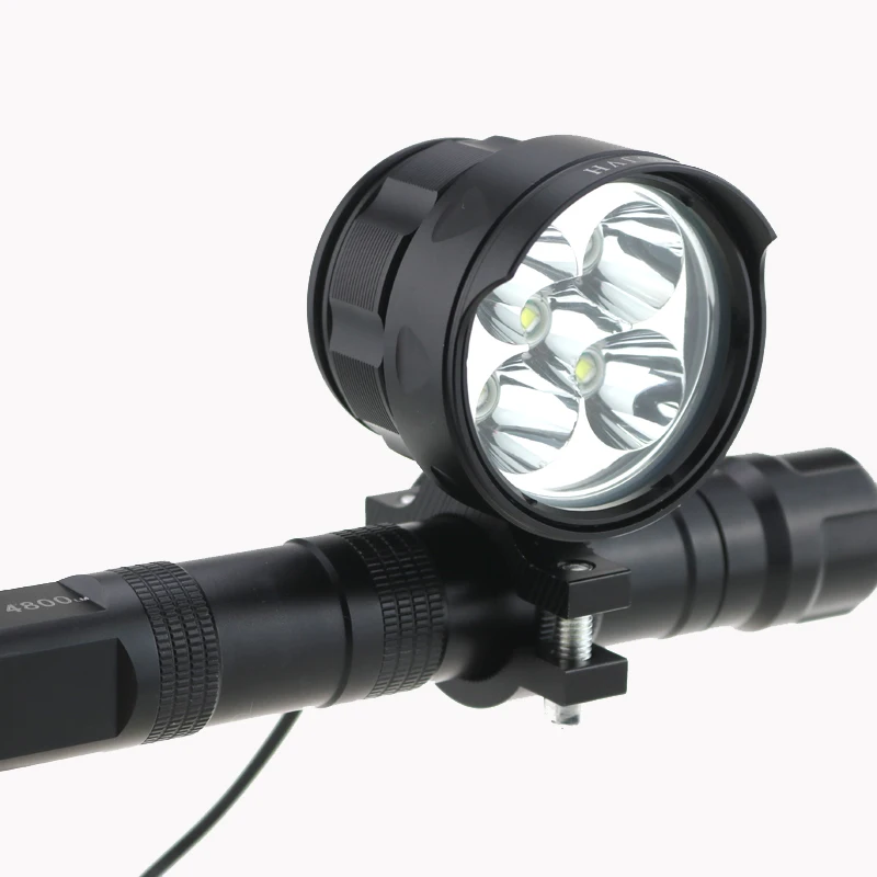 Светодиодный велосипедный светильник водонепроницаемый 8000 лм 5T6 5x Cree XML T6 с