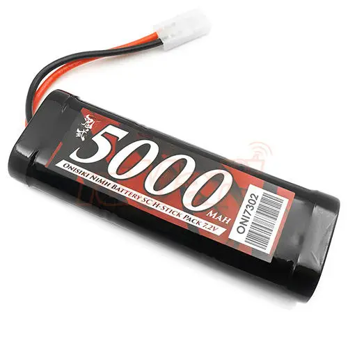 Cncool аккумуляторная батарея 6 ячеек Sub C Stick Pack NiMh 7.2в 5000 мАч RC автомобили Drift # ONI7302