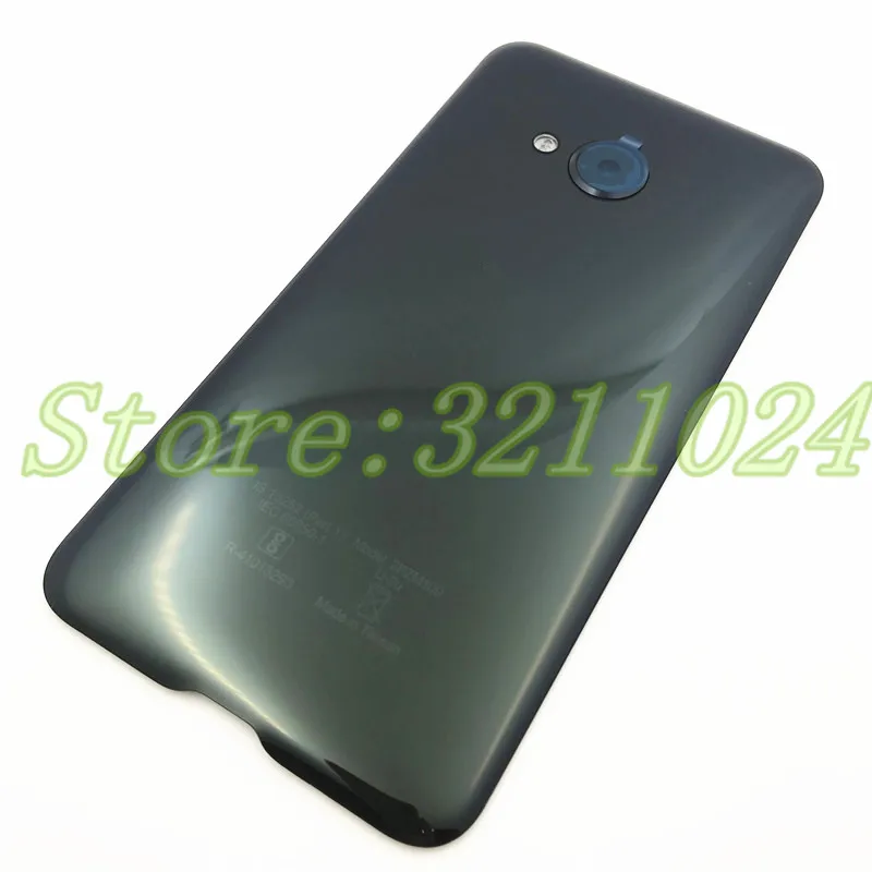 Материал стекло задняя крышка корпуса для htc U Play Задняя крышка батареи чехол с объективом камеры+ логотип