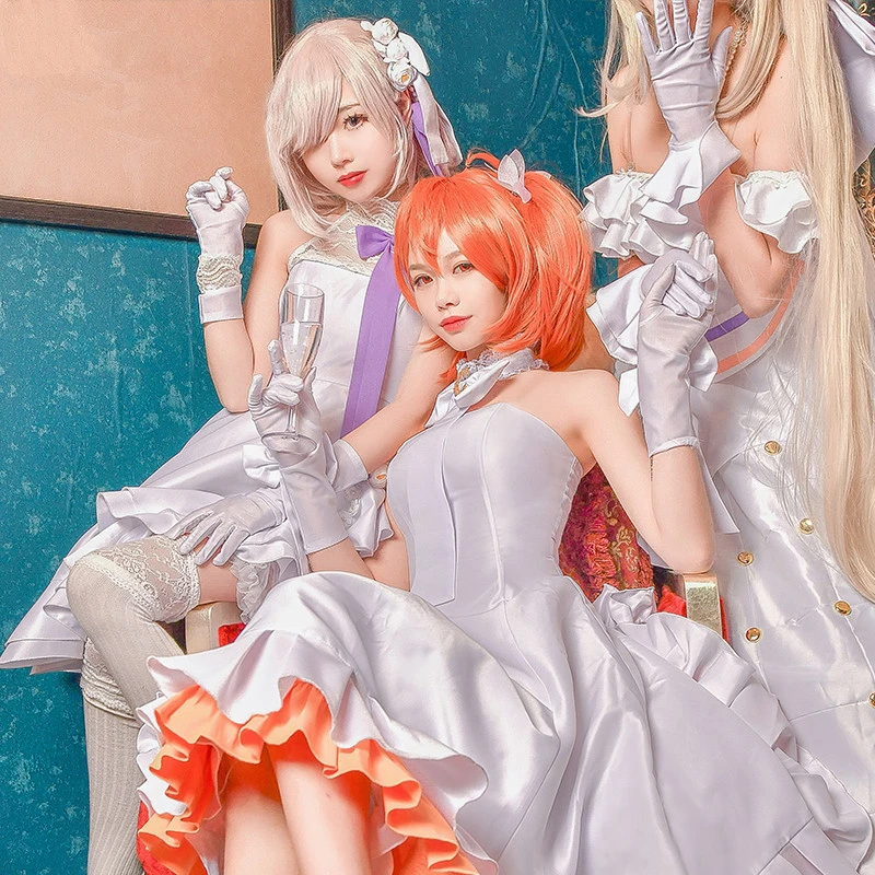 Fate Grand Order FGO Orchestra Concert Fujimaru Ritsuka Matthew Kyrielite Marie Antoinette женский костюм для косплея