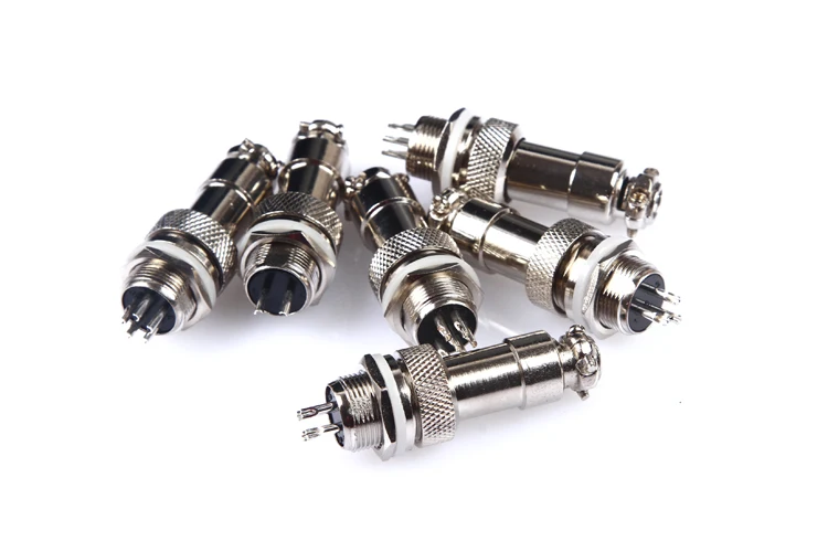 1 шт. GX12 7-контактный высококачественный штекер и гнездо 12 мм проводной кабельный