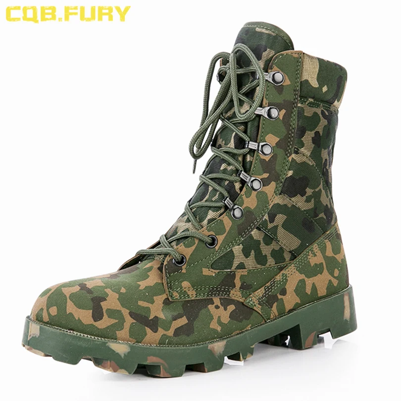 Военные ботинки CQB.FURY мужские водонепроницаемые армейские из коровьей кожи