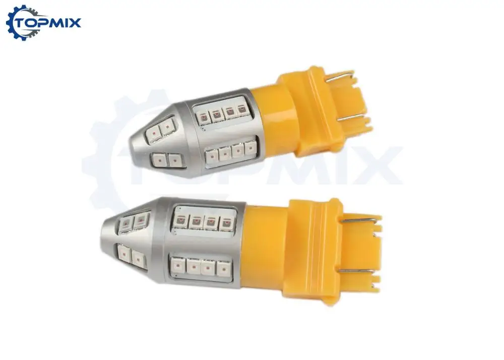 2 шт./лот высокой мощности T25 3157 2835 SMD 30 Светодиодные Автомобильные поворотные