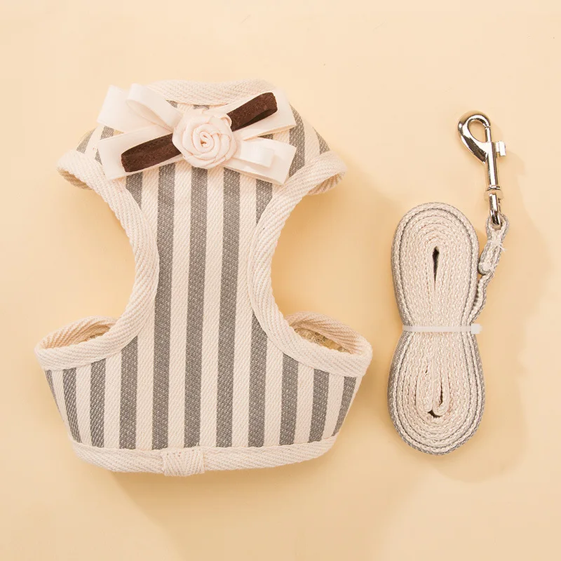 Hoopet дышащий Кот прогулки шлейка и поводок стильная куртка + комплект милый бант