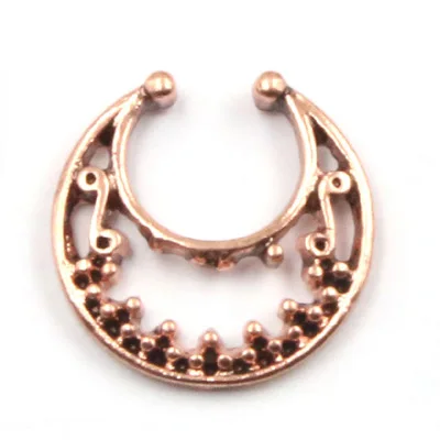 30 шт. пряди для наращивания на кольца в нос искусственная пирсинг indiano покрытые