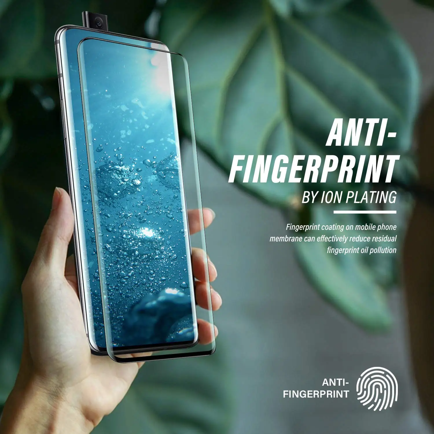 9H полное покрытие алмазное закаленное стекло для Oneplus 7 Pro Защитная пленка экрана