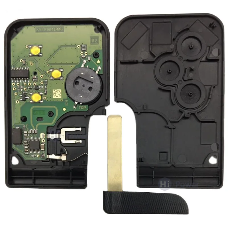 Дистанционный Автомобильный ключ с дистанционным управлением 3 кнопки 434 МГц для