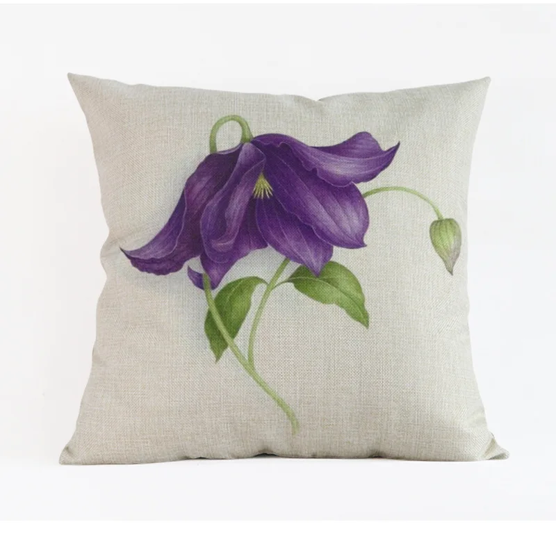 Современные скандинавские красные фиолетовые бутоны с цветами не розовые