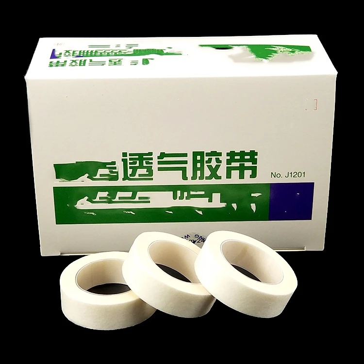 

Non-woven paper tape wund tape PE microporous breathable tape 24 pcs/box Cotton tape permeability, anti-allergic, sticky