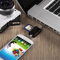 Rocketek usb 2,0 считыватель карт памяти OTG android адаптер кардридер для micro SD/TF microsd ридеры ноутбук компьютер YE3.18