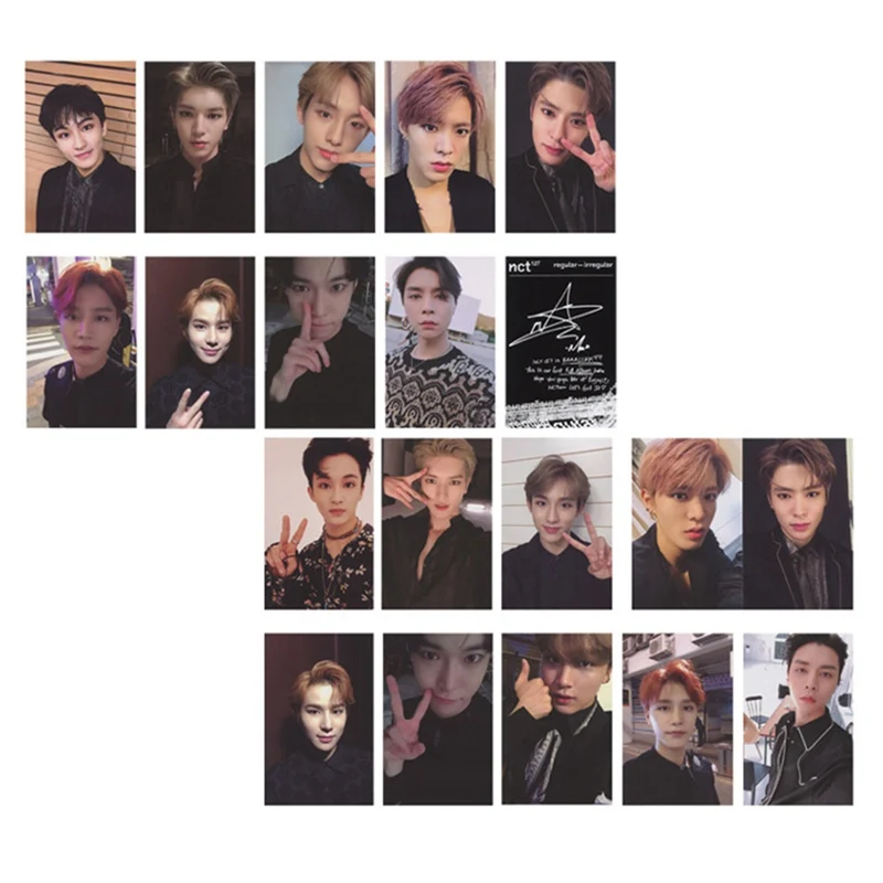 Фотоальбом 10 шт./партия NCT DREAM NCT127 прозрачная фотокарточка обычные несимметричные