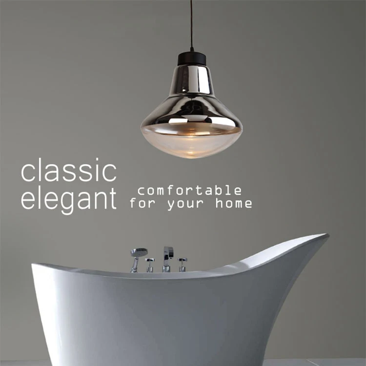 Скандинавский дизайн бар подвесной светильник лампе led современный стеклянный