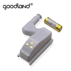 Светодиодный ночник Goodland, автоматический сенсорный светильник для шкафа, кухни