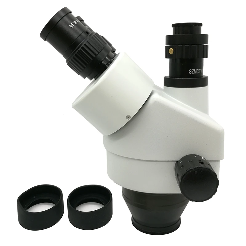 LeeTun 3.5X 45X Simul фокусным расстоянием Тринокулярный Стерео микроскоп руководитель WD