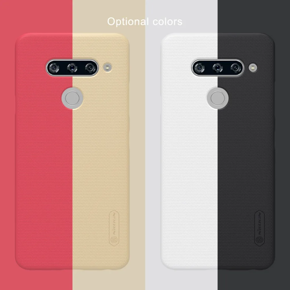 Для LG V40 чехол ThinQ Nillkin Super Frosted Shield case для G8 жесткая задняя крышка из ПК bags|case hard|case