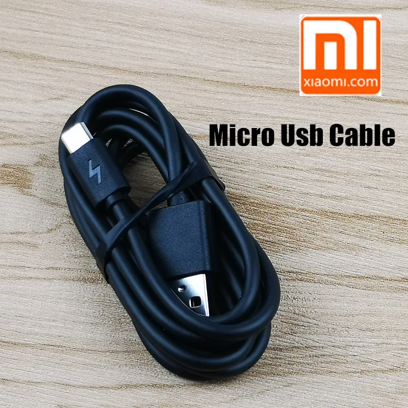 Original xiaomi redmi Note 6 Charger Cable 120cm Micro Usb For 6a 5a note 4 5 pro Plus a2 lite 4x Smartphone | Мобильные телефоны и