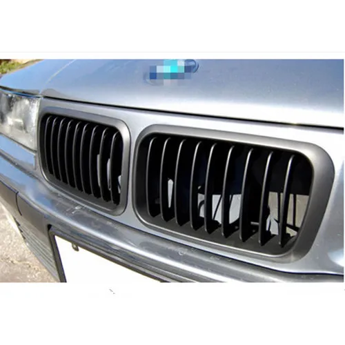 Черный ABS передний решетчатый гриль для BMW M3 E36 3 серии 1992 1996|grille grill|grill for bmwgrille black |