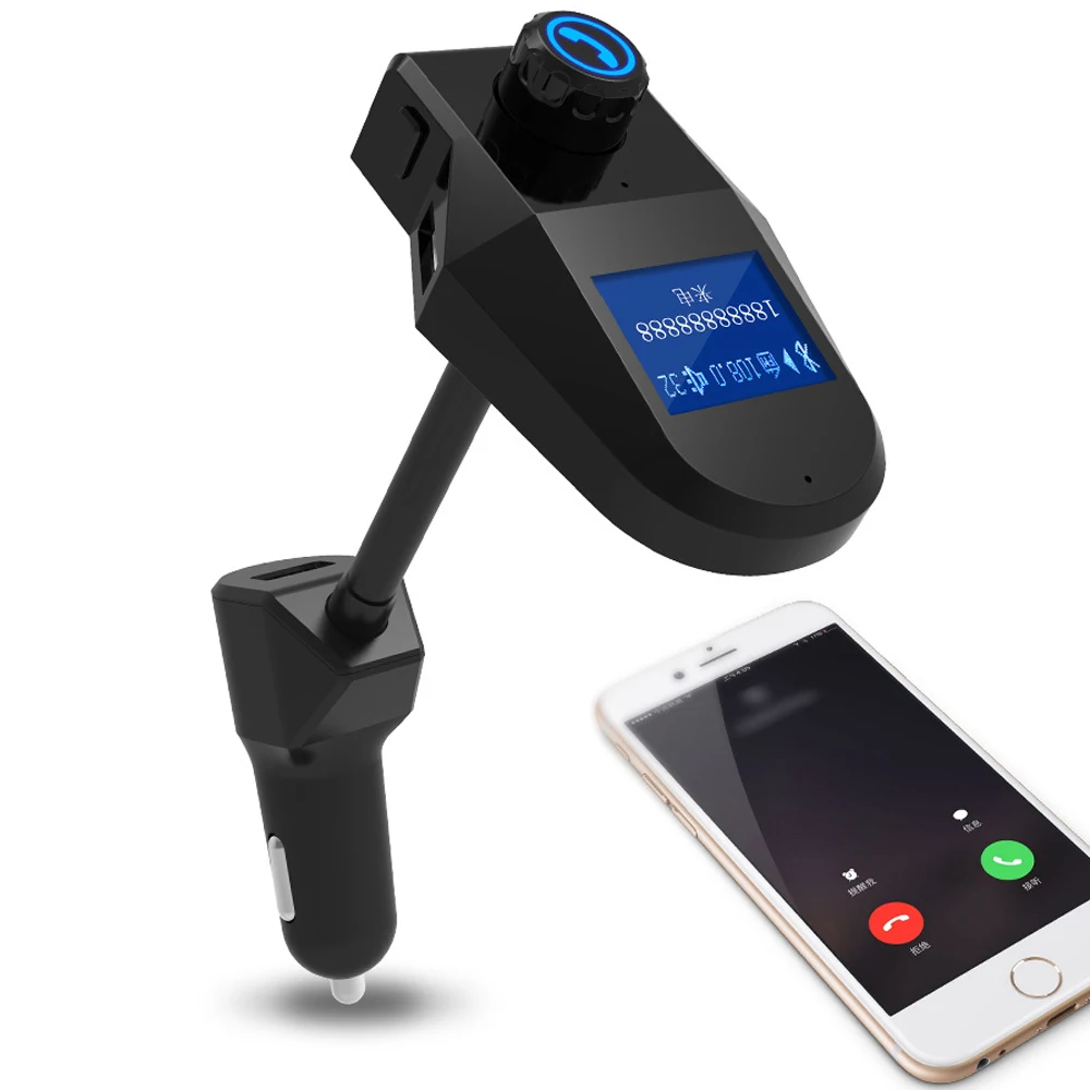M8 Автомобильный Bluetooth Hands Free fm передатчик 3 5 мм AUX MP3 плеер 3.1A USB Автомобильное