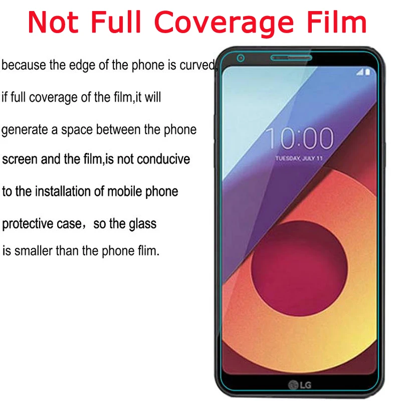 2 шт для закаленного стекла LG Q6 Защитная пленка экрана стекло alpha Q6a Q 6 a M700 M700an [|screen