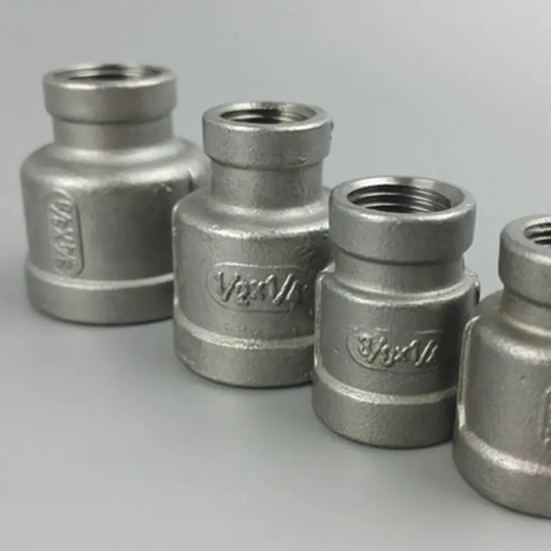 3/4 &quotдо 1/4&quot Женский BSP внутренняя Резьбовая труба равный фитинг 304 нержавеющая