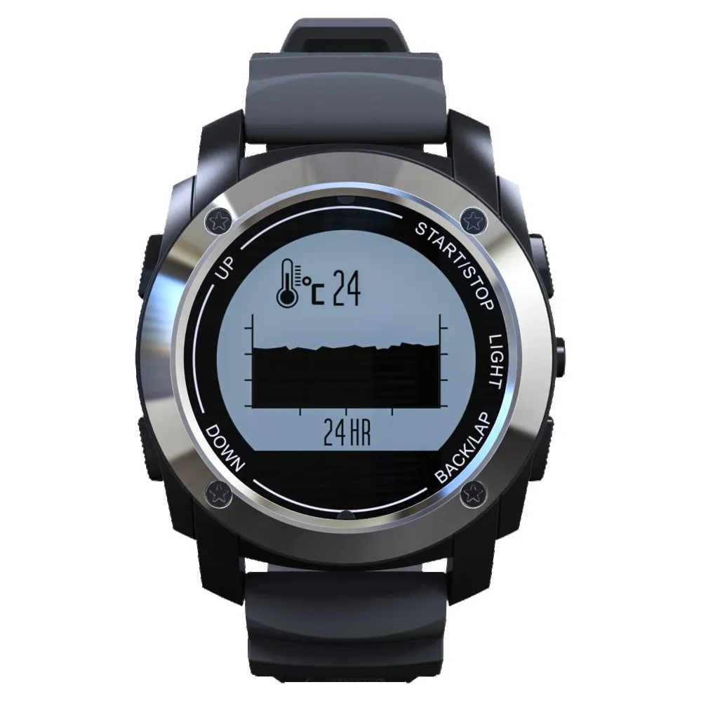 Smartch S928 Sport Smart Watch GPS Outdoor Professional Heart Rate Monitor Pressure Altimeter band For IOS Android | Электроника