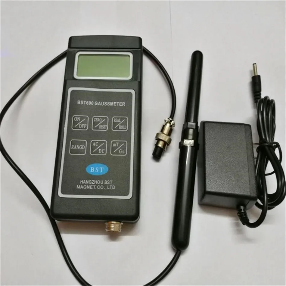 Магнитное поле Gauss meter Teslameter AC DC Meter Tesla BST 600 0 ~ 200mT 2000mT|tesla meter|tesla magnetictesla 2 |