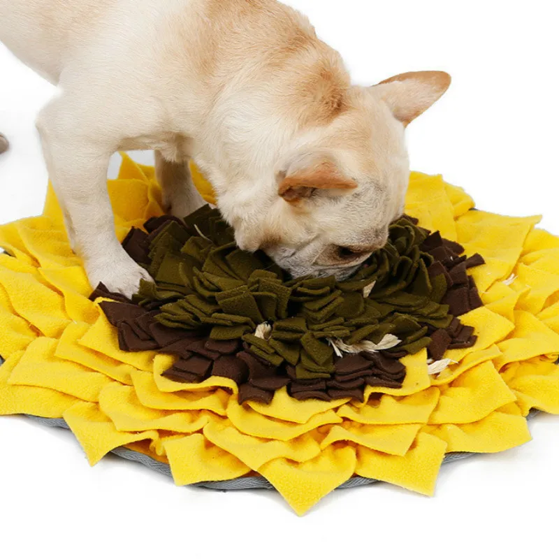 Подсолнух-образная подушка для домашних животных кошки и собаки медленная